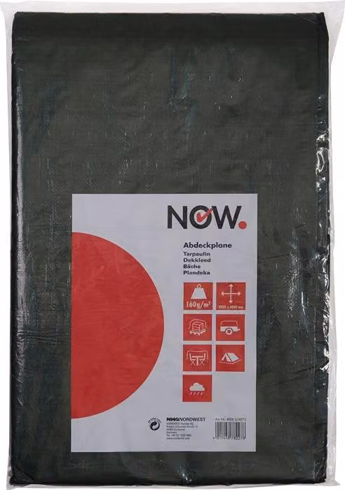 NOW Tarpaulin Super Tarb Standard larghezza 5000 x lunghezza 6000 mm - 160G5X6