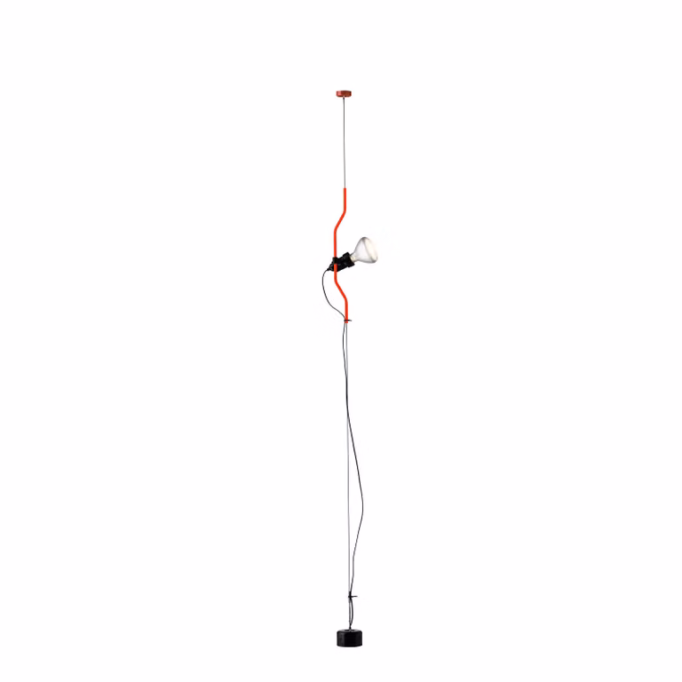 Flos - Parentesi dimmer - Lampada a sospensione - Rosso