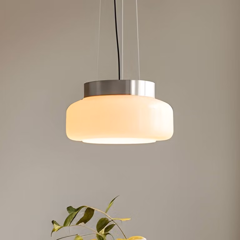 Lampada a sospensione BonBon ALDEX, dimmerabile, Crema / Ambra, Soggiorno / Sala da pranzo, Design, Lampada a sospensione