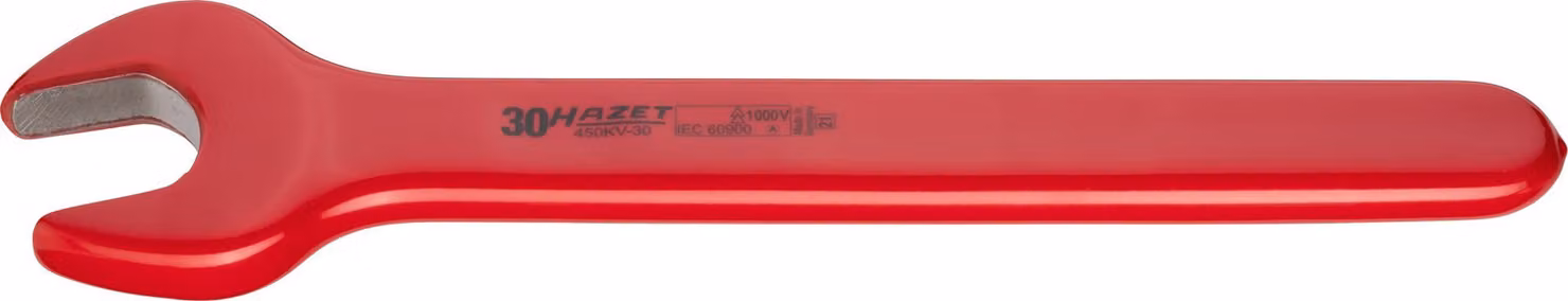 HAZET 450KV-30 Chiave a un foro ∙ con isolamento protettivo ∙ Profilo esagonale esterno ∙ 30 mm