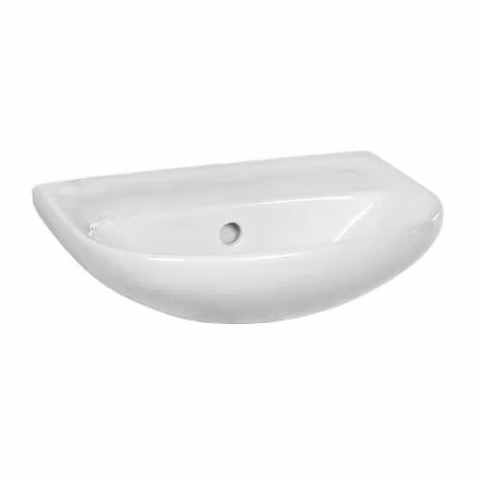 Lavabo classico Jika LYRA in ceramica sanitaria bianca 45 x 37 x 15,5 cm H8153820001091