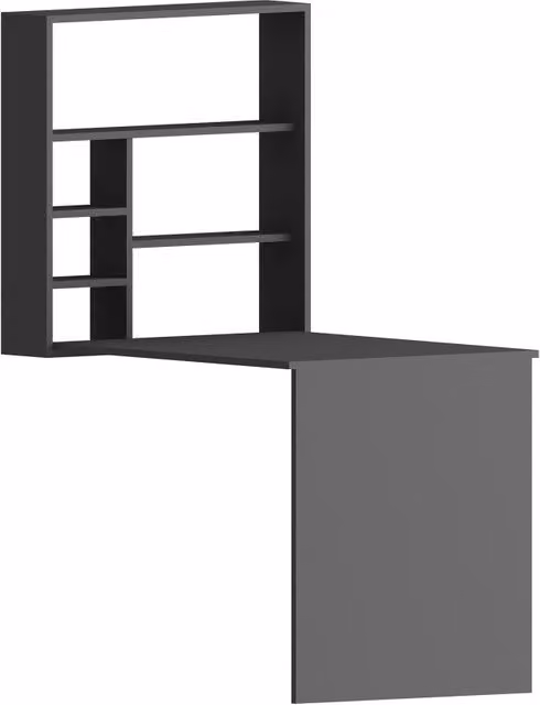 Scrivania moderna in legno Habitat colore antracite L/P/H: 90 x 59 x 154 cm – 1