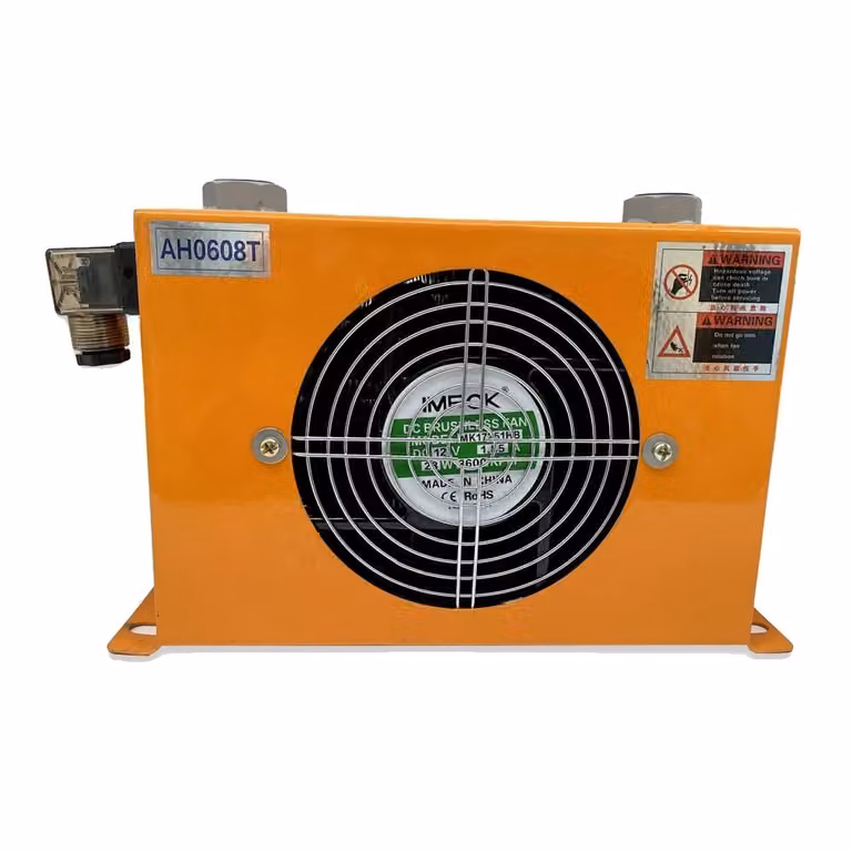 Raffreddatore idraulico ad aria, capacità di raffreddamento 1,8 kW, portata 60 l/min, DC 12V
