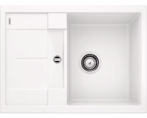 Lavello in granito Blanco Metra 45 S Compact White