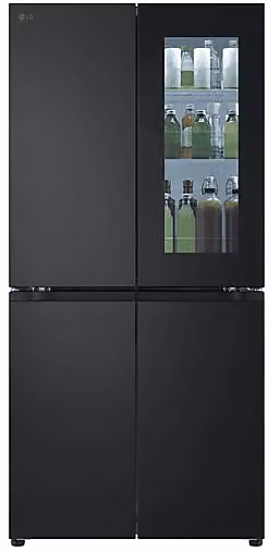 Frigorifero americano LG InstaView GMV860EPDE Multidoor, colore Matte Black, Capacità netta 530 l, No Frost, Classe E, L 83,5 cm x A 178,7 cm x P 73 cm – 1