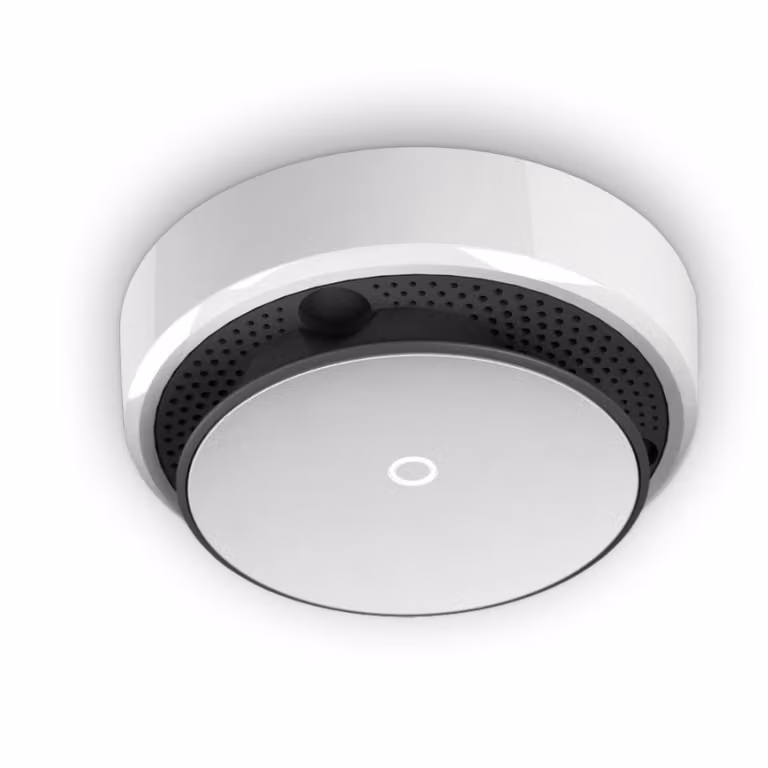 Rivelatore di fumo mobile LUPUS Bianco Nuovo