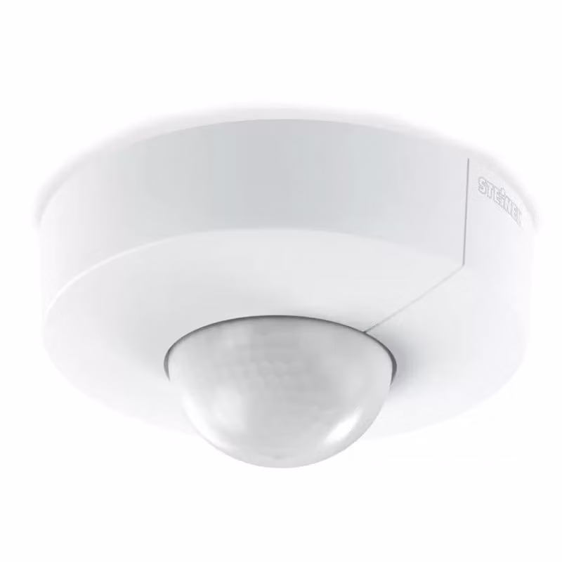 Rilevatore di movimento Steinel a infrarossi passivi, da incasso, IP54, campo di rilevamento a 360° max: 23 x 6 m (138 m²) 033828