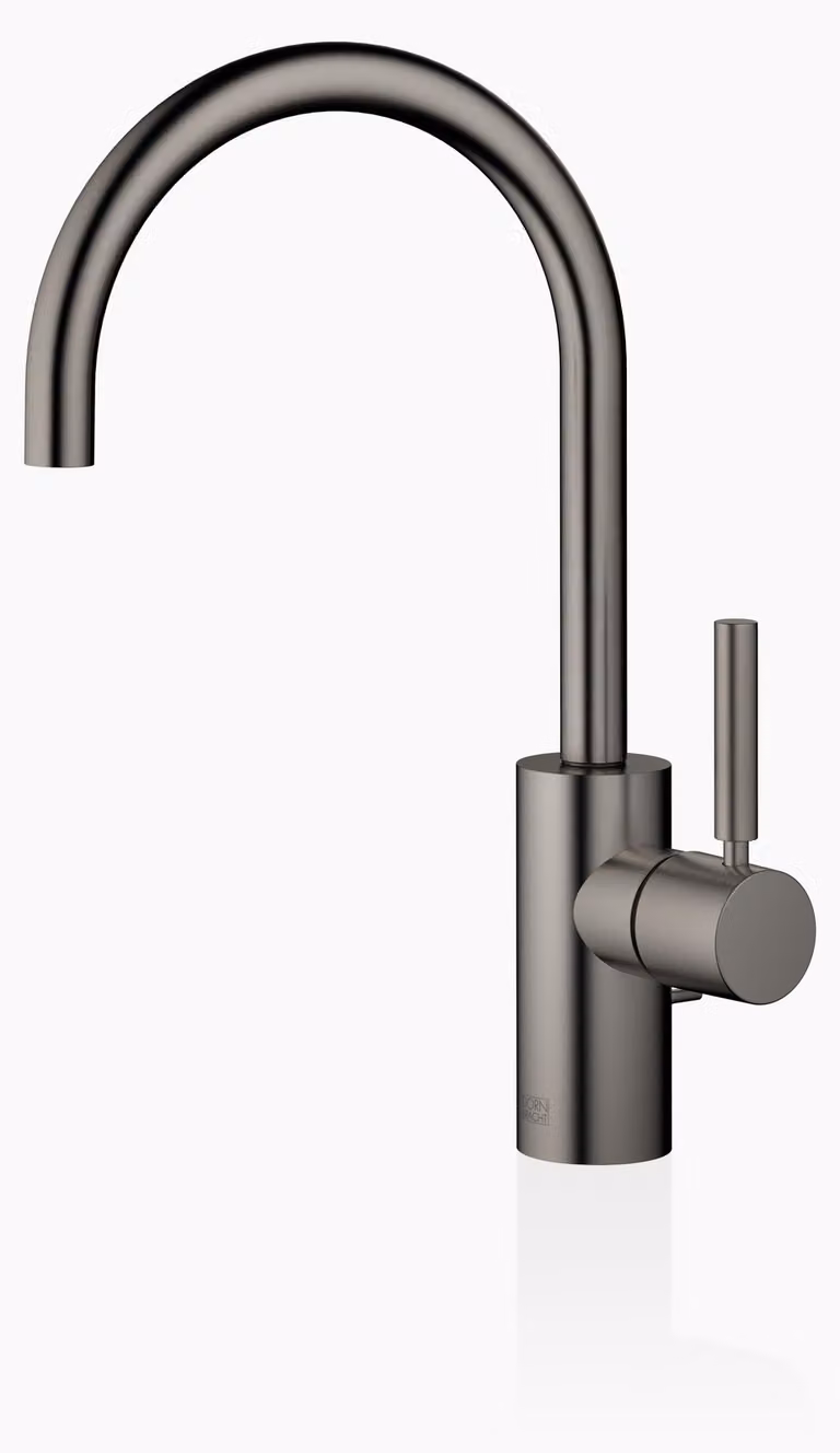 Dornbracht META Mitigeur monocommandé pour lavabo avec vidage, saillie 165mm, bec orientable 360, 33560661-99, 33560661-99