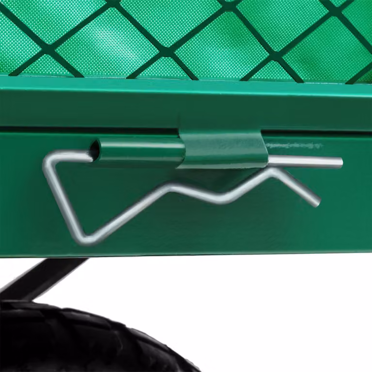 Carrello in metallo TecTake GmbH verde con portata massima 544 kg