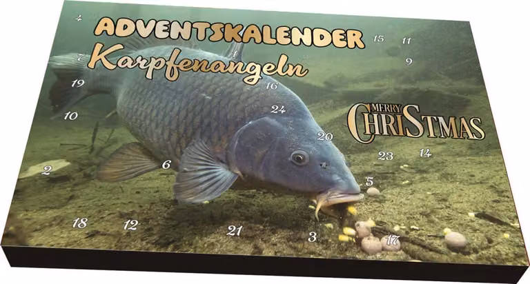 Calendario dell'Avvento Corofish Carp Fishing Angler Gift