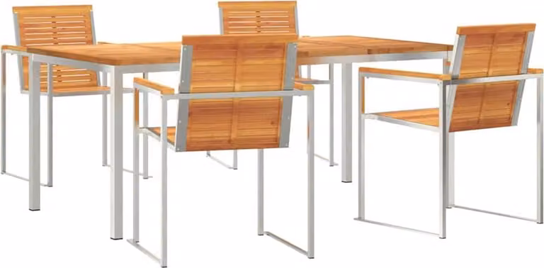 Set da Pranzo per Giardino 5 pcs