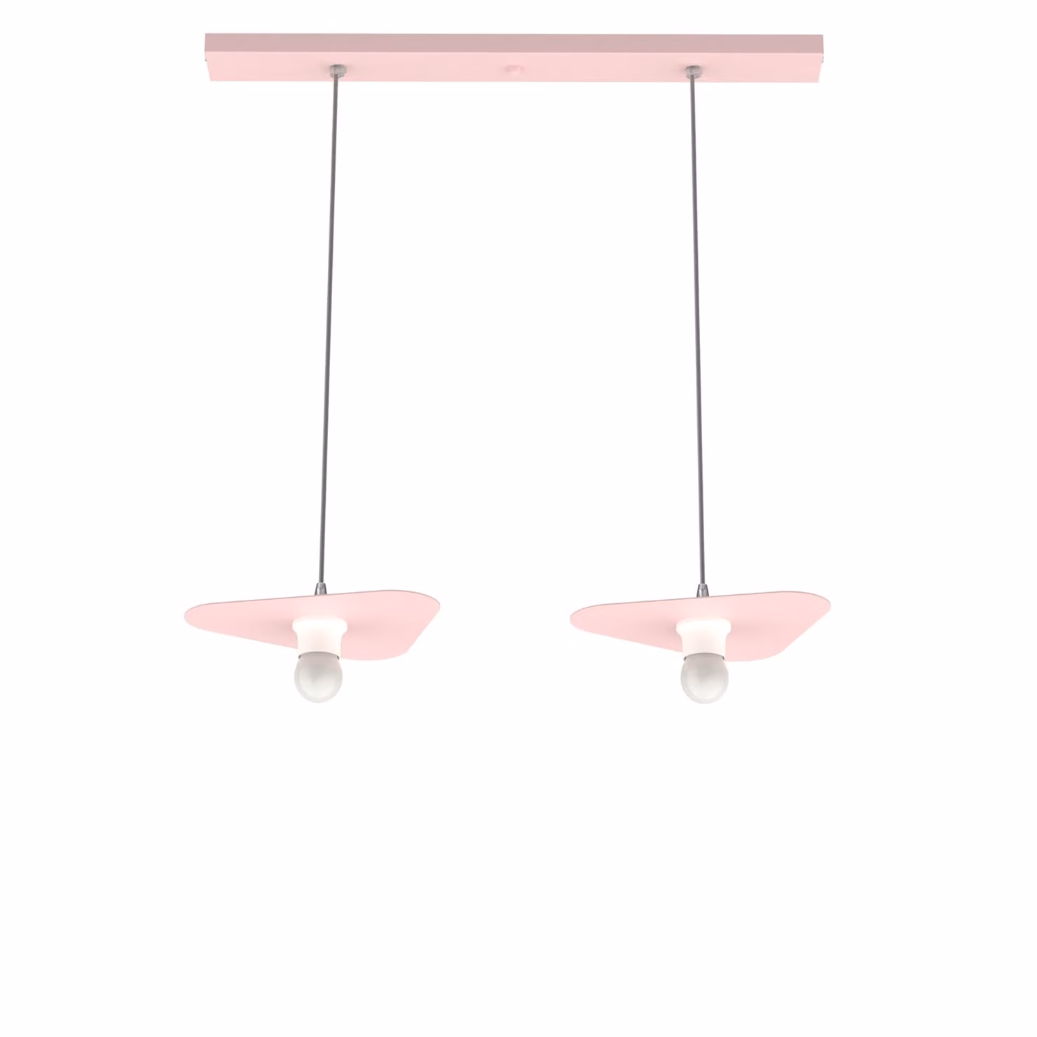 Lampada A Sospensione Cloud Lineare A 2 Luci, Monocolore Opaca