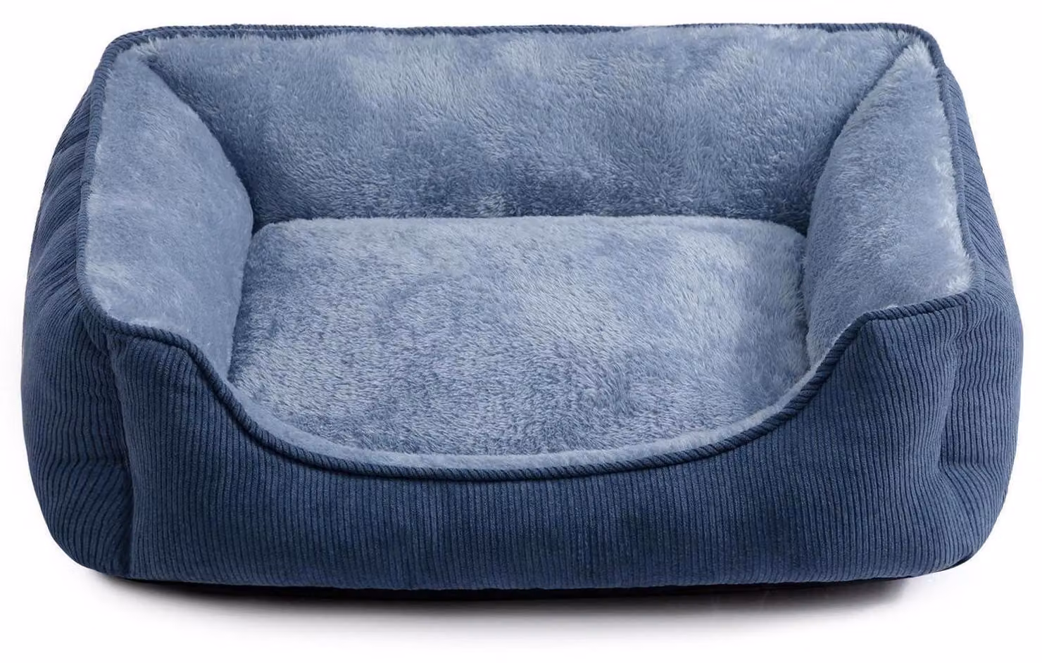 Cuccia per gatti, lettino per cani, cuccia per animali domestici, colore blu-grigio, dimensioni 50x45x15 cm