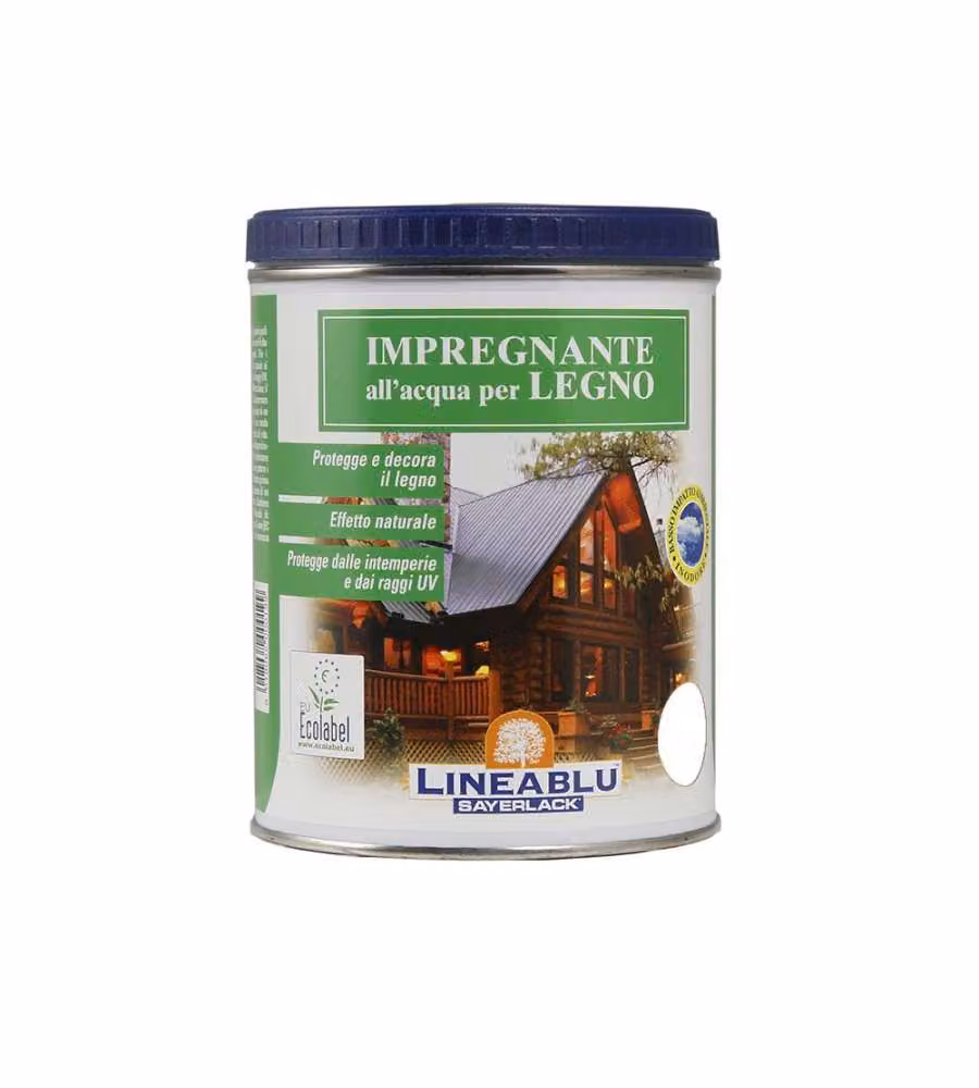 Sayerlack Impregnante Acrilico all'Acqua Bianco 0,75 l – 1