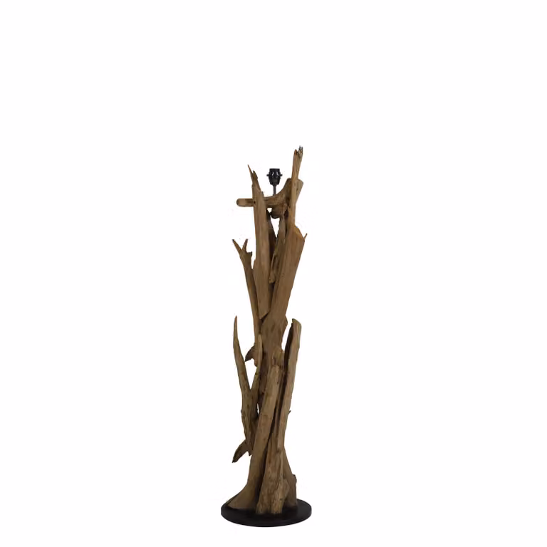 Light & Living lampada da terra Ø55x130 cm VIDIN legno 1