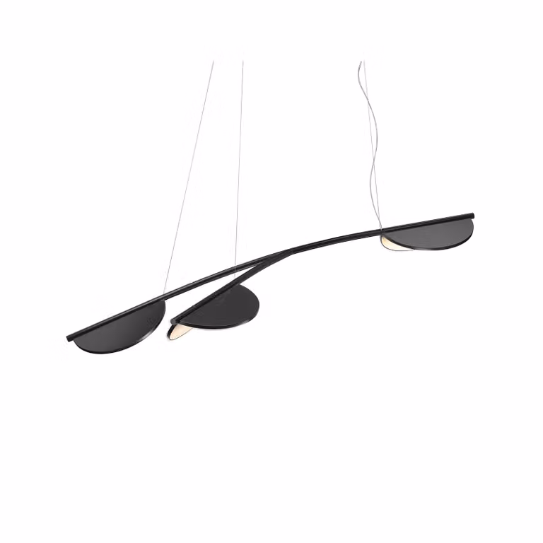 Flos - Almendra Organic - Lampada a sospensione - Antracite