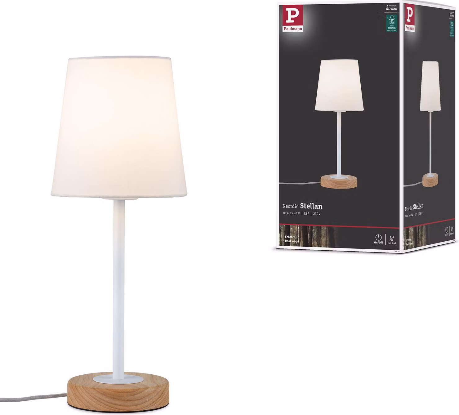 Lampada da tavolo Paulmann Neordic Stellan