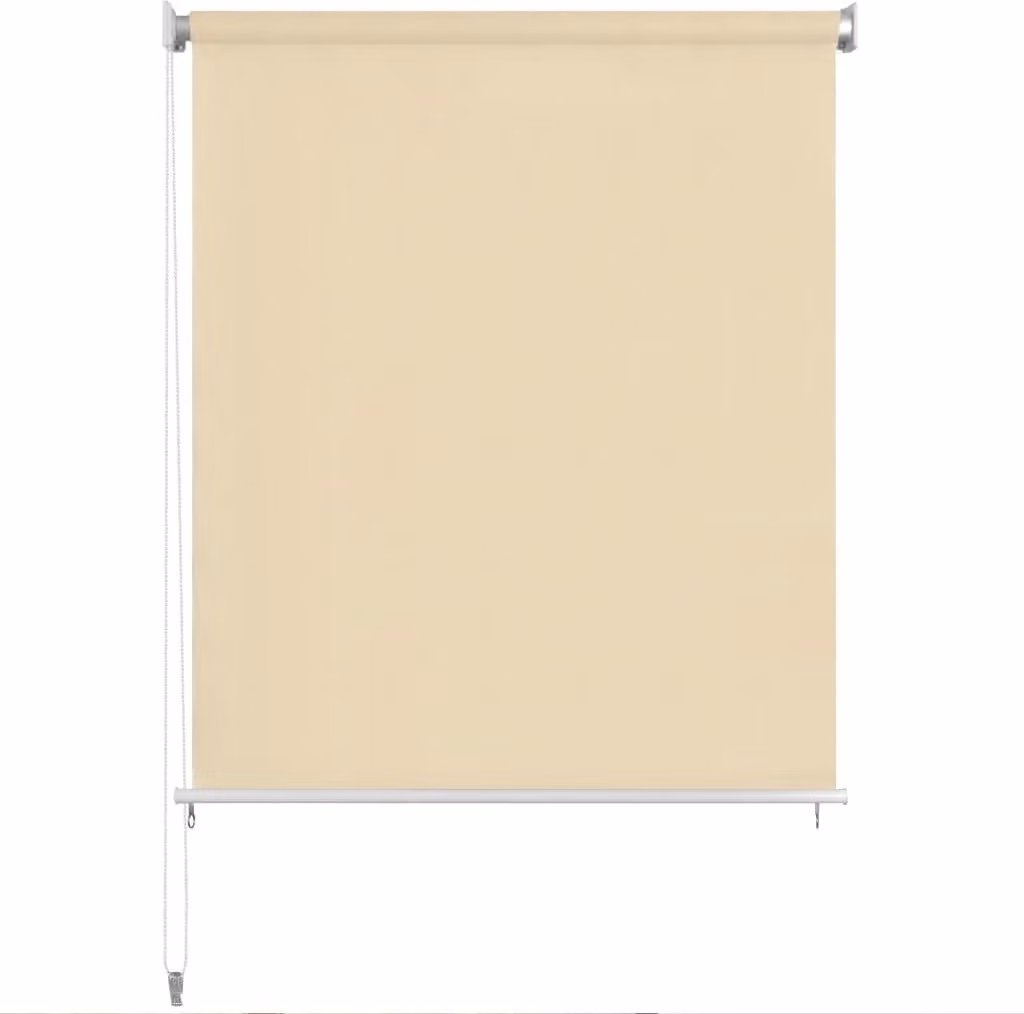 Tenda a Rullo per Esterni 140x230 cm Crema
