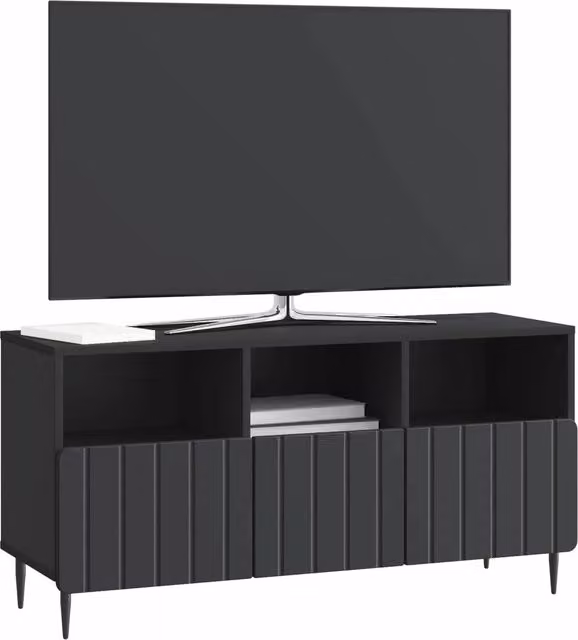 Mobile TV | Armadietto TV | Mobile Porta TV Nero 102 x 34,5 x 50 cm Legno ingegnerizzato