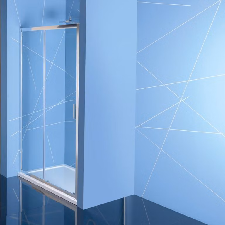 Porta doccia EASY LINE 1400 mm, vetro trasparente