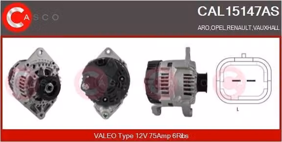 Alternatore 75A