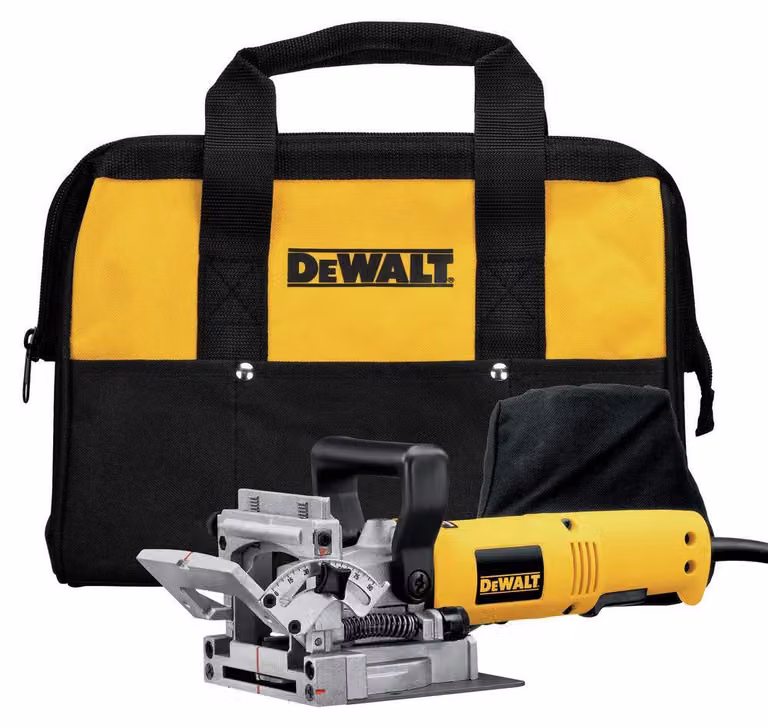 Trapano a lamelle Dewalt da 600 Watt, modello DW682K (per la creazione di giunti con tasselli piatti)