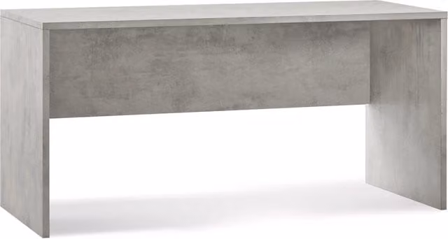 Scrivania da Ufficio Porta PC 160x76x69 cm Cemento