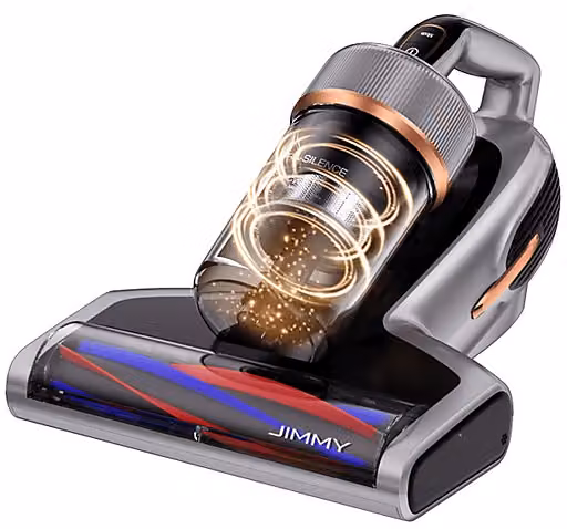 Battimaterasso Aspiratore Antiacaro Jimmy BX7 Pro Max Argento con Luce UV-C e Potenza 700 W