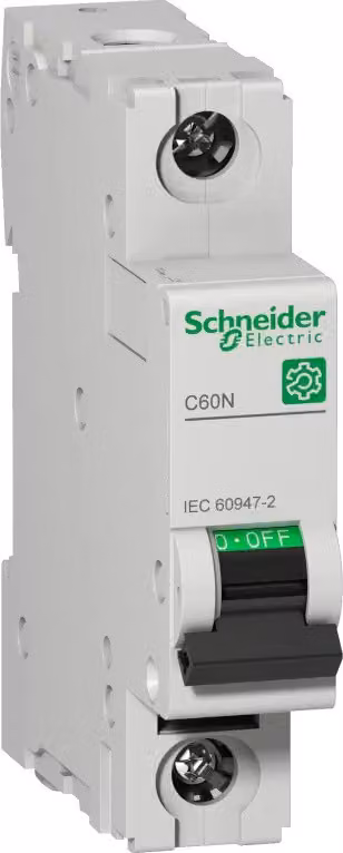 Schneider Electric Multi 9 Interruttore LS OEM C60N unipolare 1 A, tipo D, 10 kA, IEC 60947-2, M9F12101