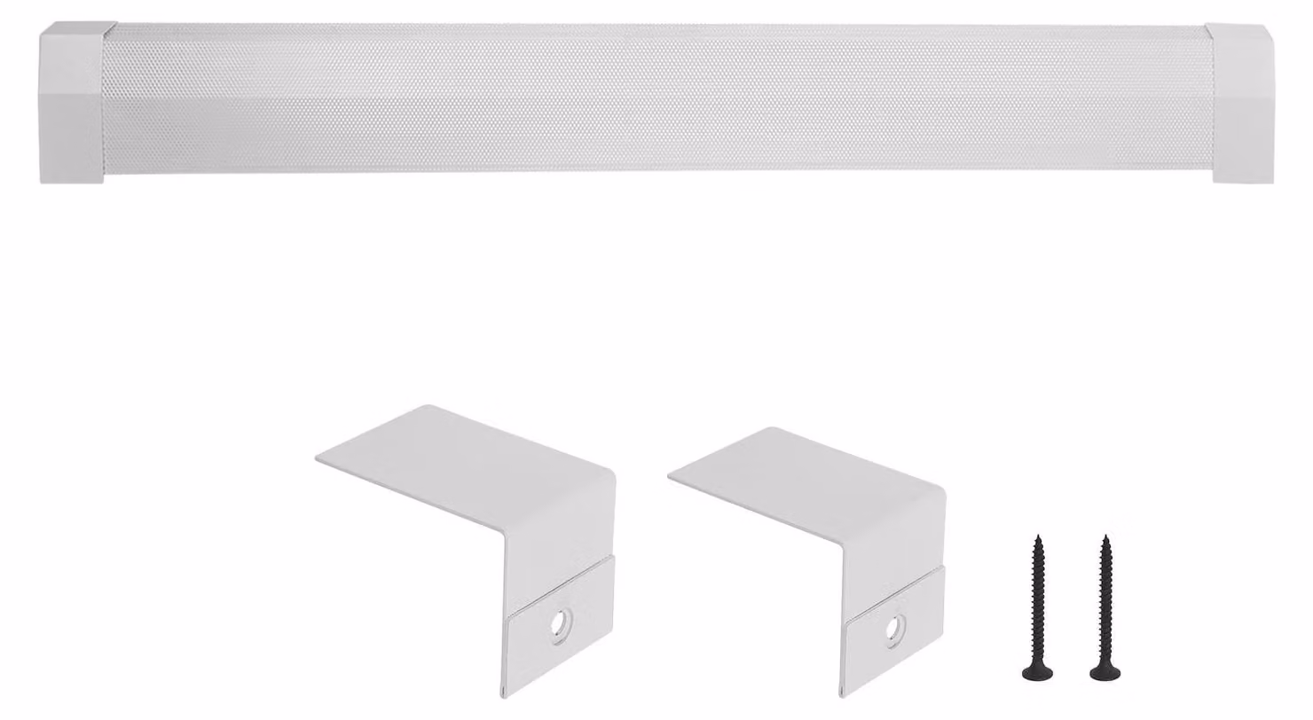 Copertura per radiatore in acciaio SucceBuy, 1527 x 81 x 193 mm, copertura frontale per radiatori elettrici, copertura di ricambio resistente per la camera da letto, bianca