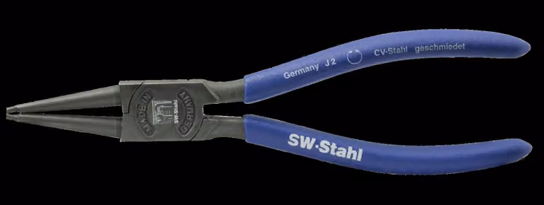 Pinze per anelli di sicurezza in acciaio SW, diritte, interne, 175 mm 41401L