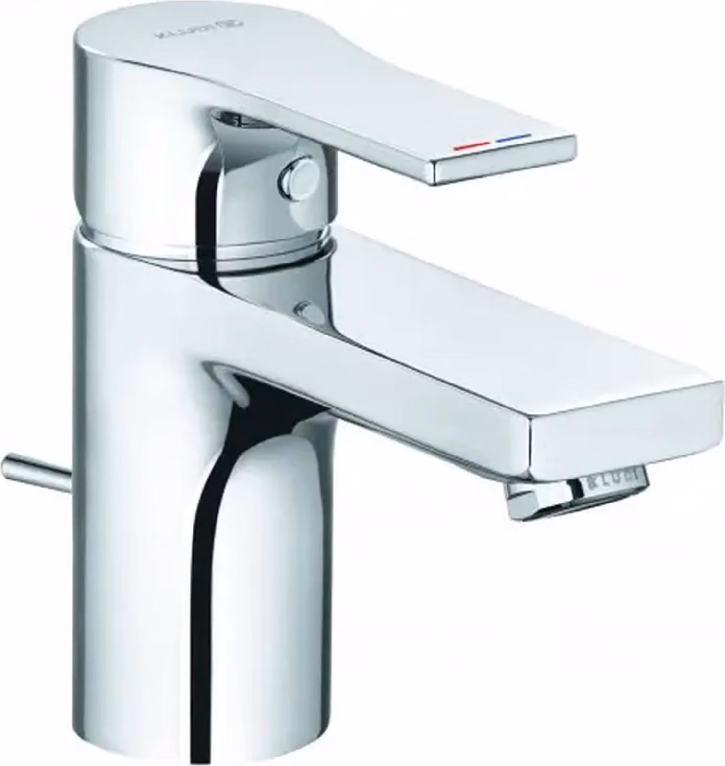 Kludi Zenta SL Set di scarico per lavabo EHM 75 mm cromato, 1 pz.