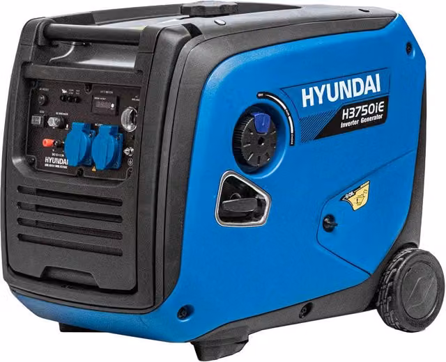 Generatore Inverter Portatile Silenziato Hyundai Colore Nero e Blu