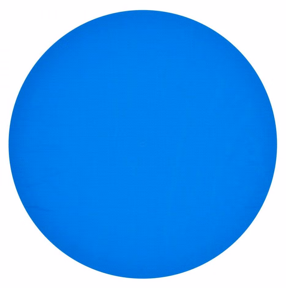 Telo di copertura per piscina, forma circolare, diametro 731,5 cm, pellicola solare, spessore 0,4 mm, colore blu