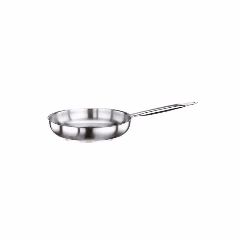 Padella Serie 1000 in acciaio inox con un manico per induzione, diam.40cm