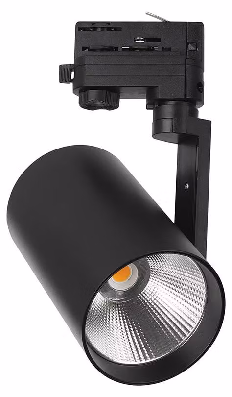 Faretto a binario a LED 35 W CREE trifase nero 3218 lumen 6400 K