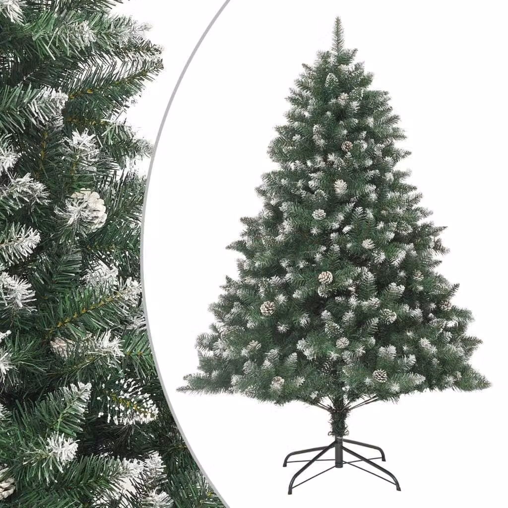 Maison Exclusive - Albero di Natale artificiale con supporto, 180 cm, in PVC