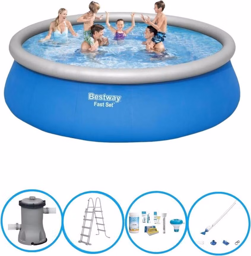 Set veloce per piscina Bestway - 457x122 cm - Set per piscina