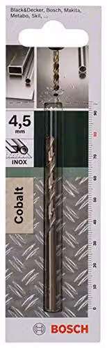 Bosch Punta per Metallo HSS-CO 135° 4.5 x 47 x 80