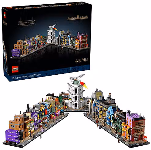 LEGO Harry Potter Diagon Alley Negozi di Magia Set Creativo Multicolore