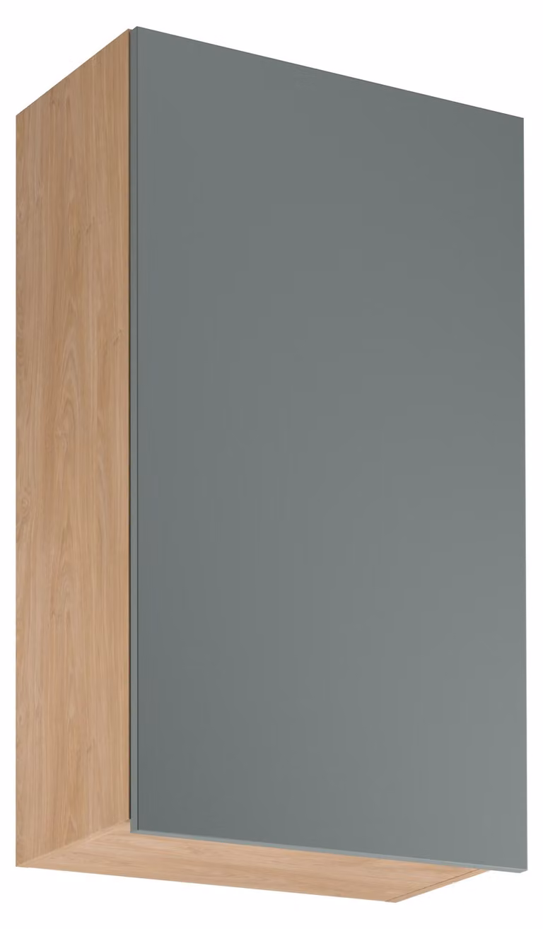 Pensile alto da cucina SALERNO - larghezza 60 cm, rovere / verde