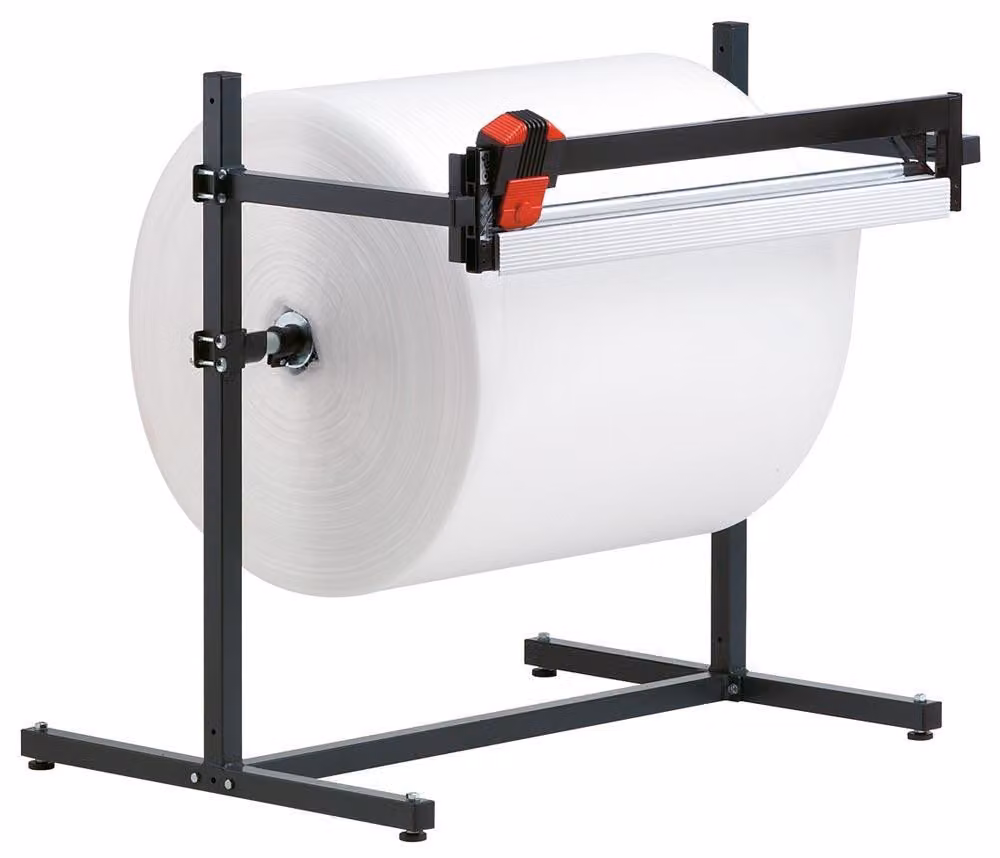 Supporto di taglio, orizzontale, diametro massimo del rullo 800 mm, altezza di uscita e asse del rullo regolabili, larghezza di taglio 2000 mm, LxPxA 2370x850x1165 mm