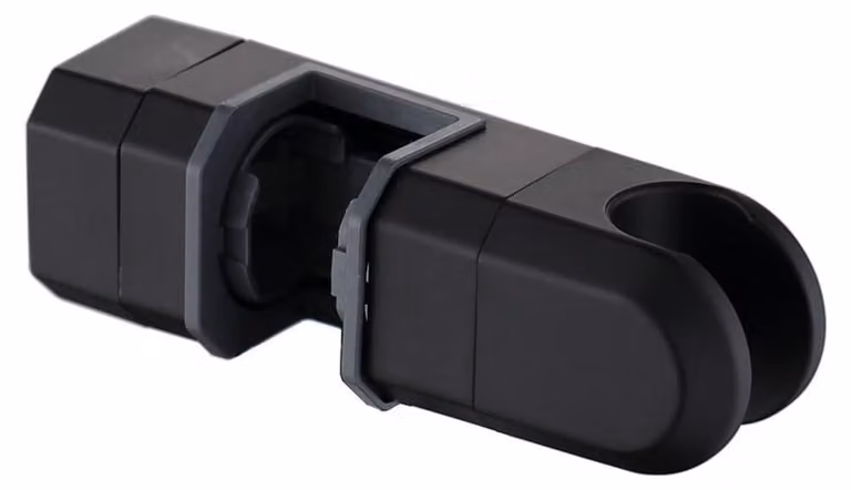 Supporto regolabile per soffione doccia con rotazione a 360 gradi