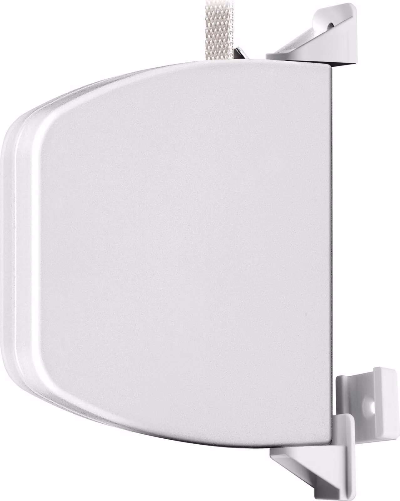 Avvolgitore a vite Schellenberg FLEXO Mini con cinturino, bianco, 50145