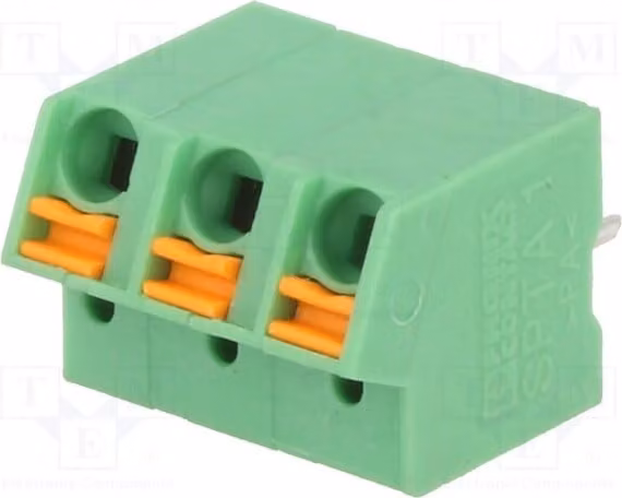 1 x Profilo di fissaggio per cavi da 5 mm, tipo A 1/3-5,0, codice prodotto 1752227. Profili di fissaggio per cavi: 3 pezzi, angolati