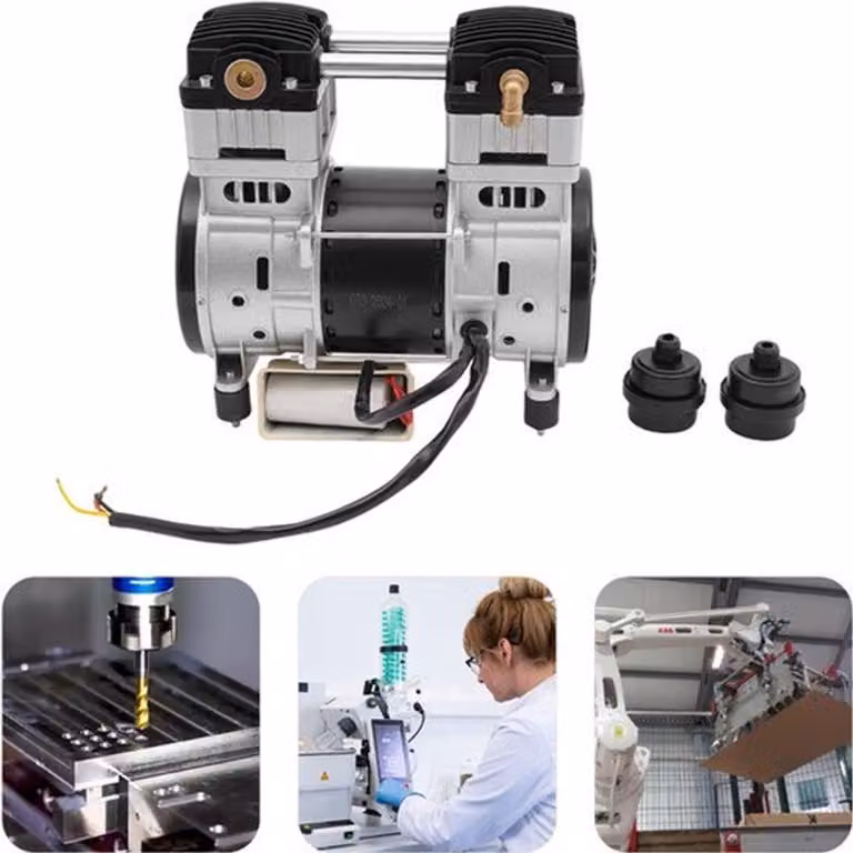 Compressore d'aria potente, con testata pompa da 1500W - 220V, ideale per la riparazione di automobili e per applicazioni che richiedono aria compressa