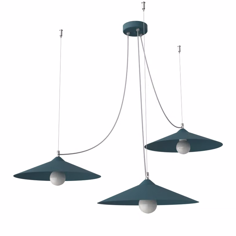 Lampada A Sospensione Colombo X3 Monocolore