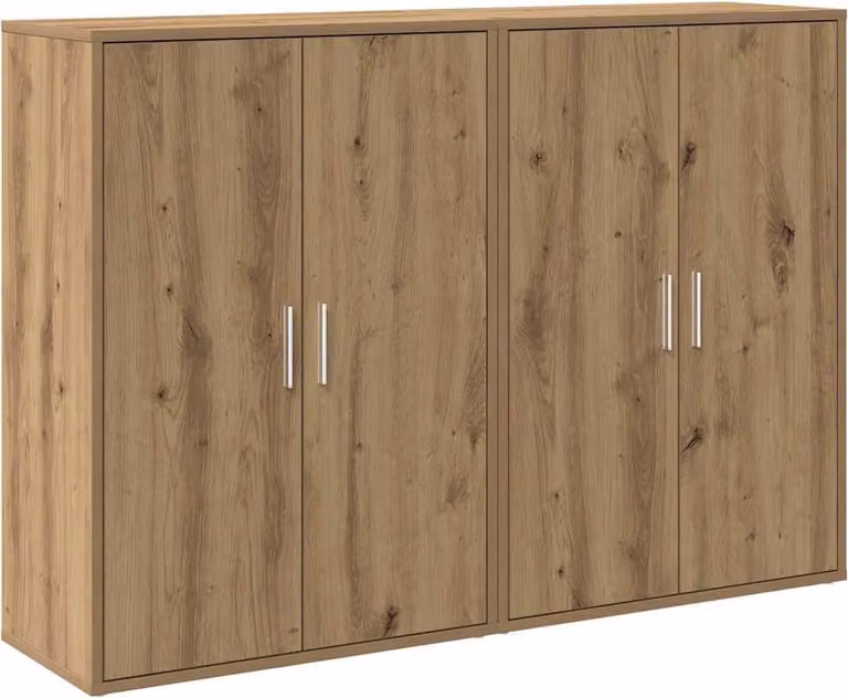 Credenza 2 pcs Rovere artigianale 60 x 31 x 84 cm