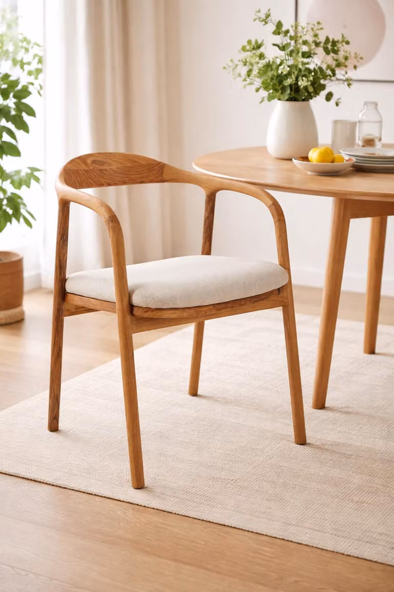 Komfortabler Stuhl für modernes Design und gemütliche Räume