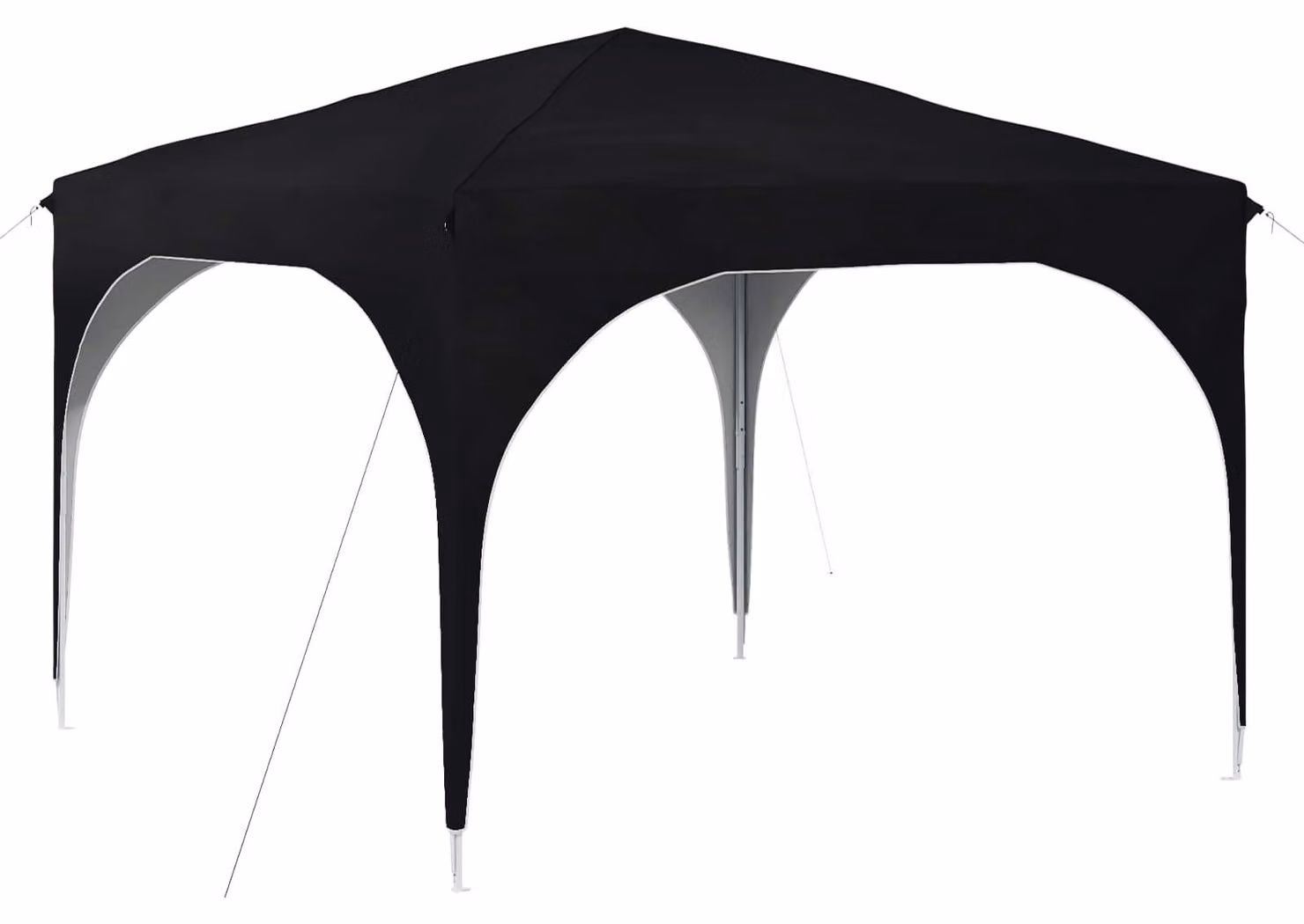 Tenda per feste a pop-up 290 x 290 x 245 cm Antracite
